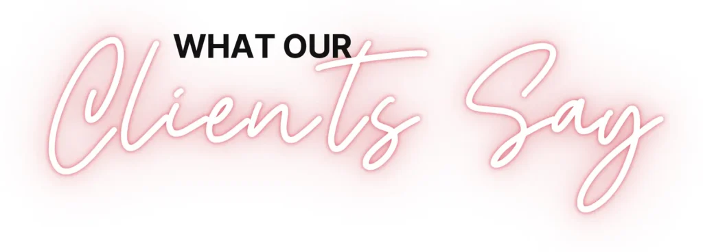 The Beauty Mark Client Testimonials